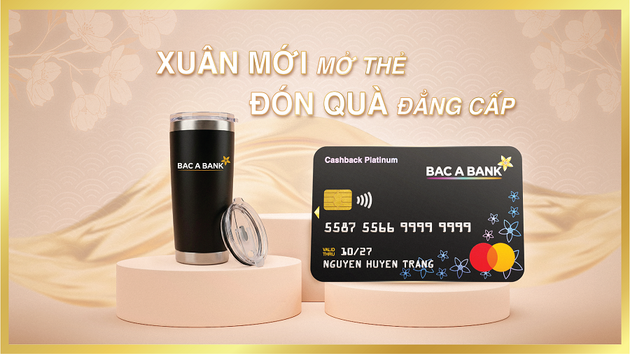 BAC A BANK tung ưu đãi kép, gia tăng lợi ích dài hạn cho chủ thẻ tín dụng